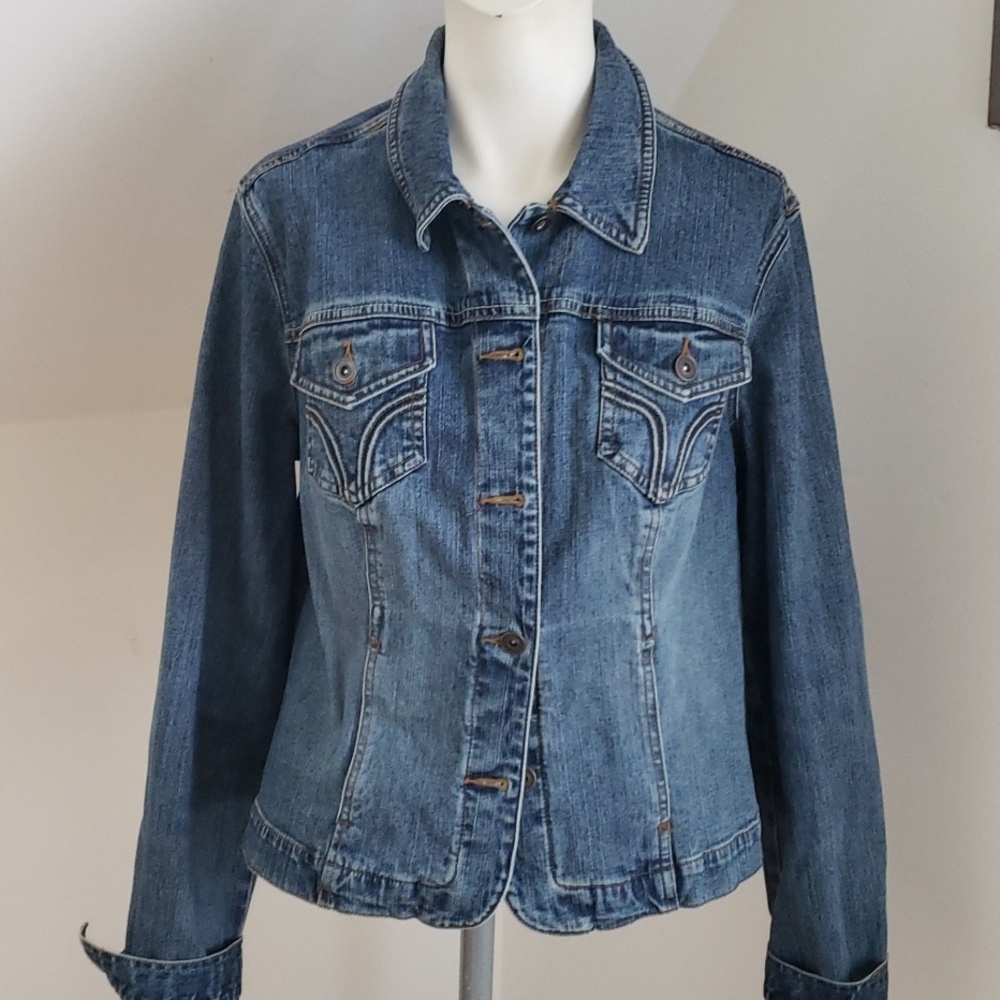 Style & Co (Macy’s) Women’s Denim Jean Jacket, Size L